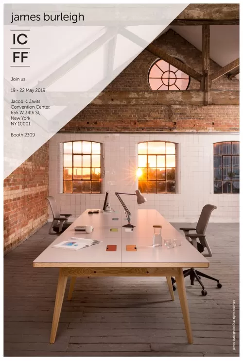 ICFF 2019 JamesBurleigh Invite