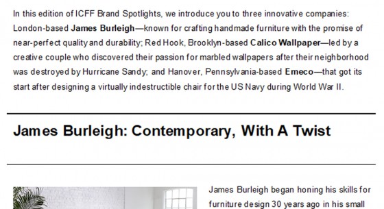 ICFF Interview 2021