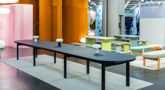 Pil ICFF Ebonized Black James Burleigh