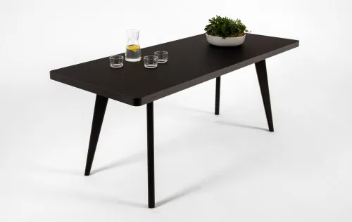 Ebonized Black Table 2