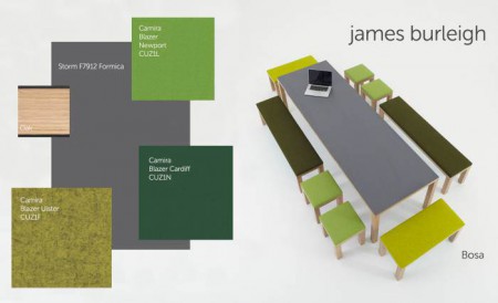 Colour Palette James Burleigh 3 Bosa set up